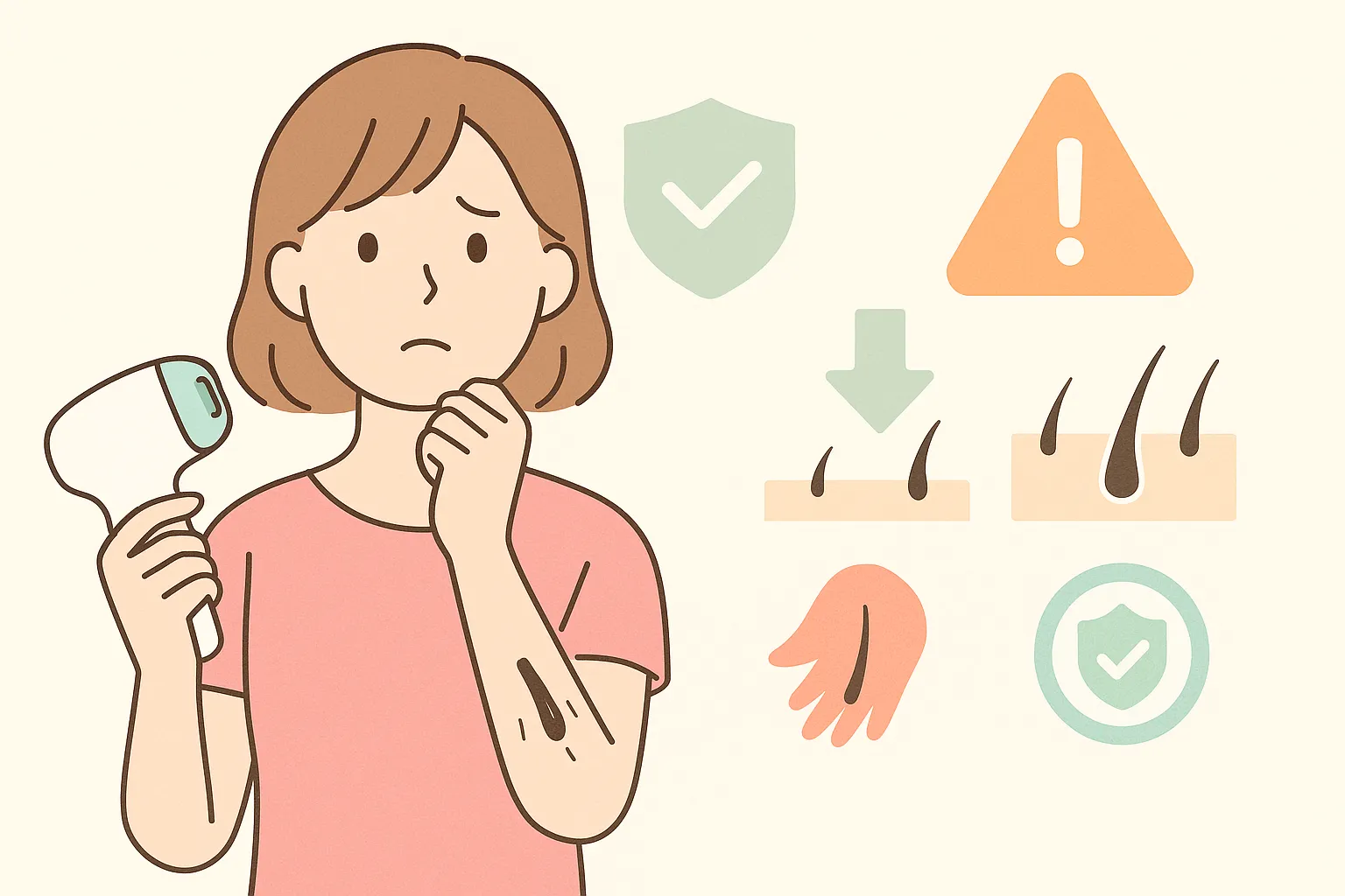 脱毛器は本当に意味ない？79%が効果実感も永久脱毛は無理？アイキャッチ